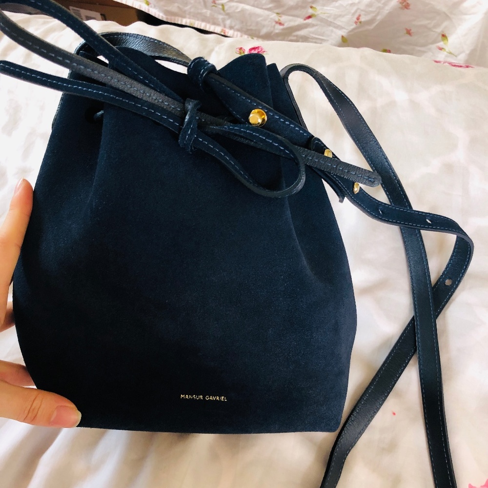 Mansur Gavriel Mini bucket bag